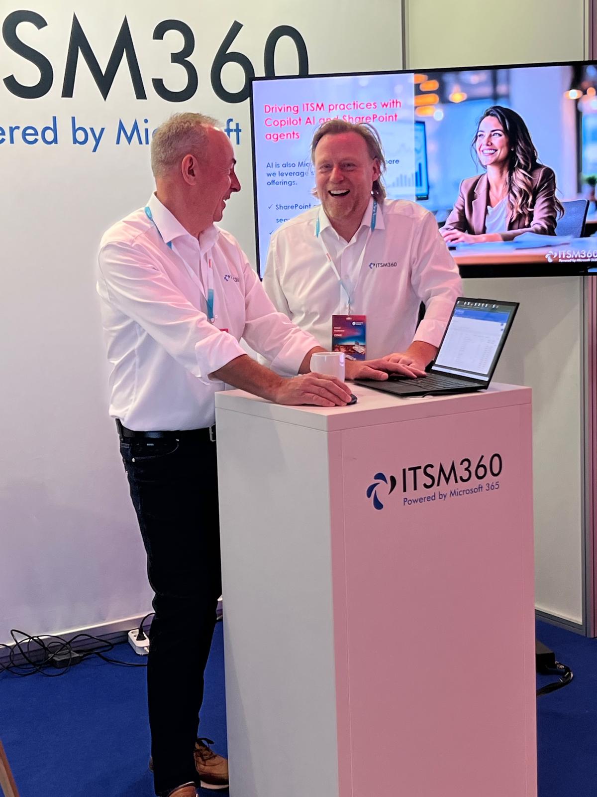 ITSM360 booth at Serview 2025 Conference